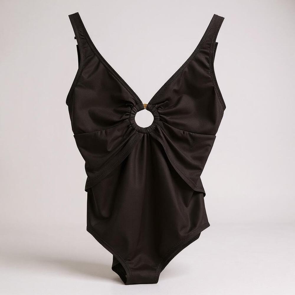 Women’s Tommy Bahama one Piece Swimsuit 6 Brown